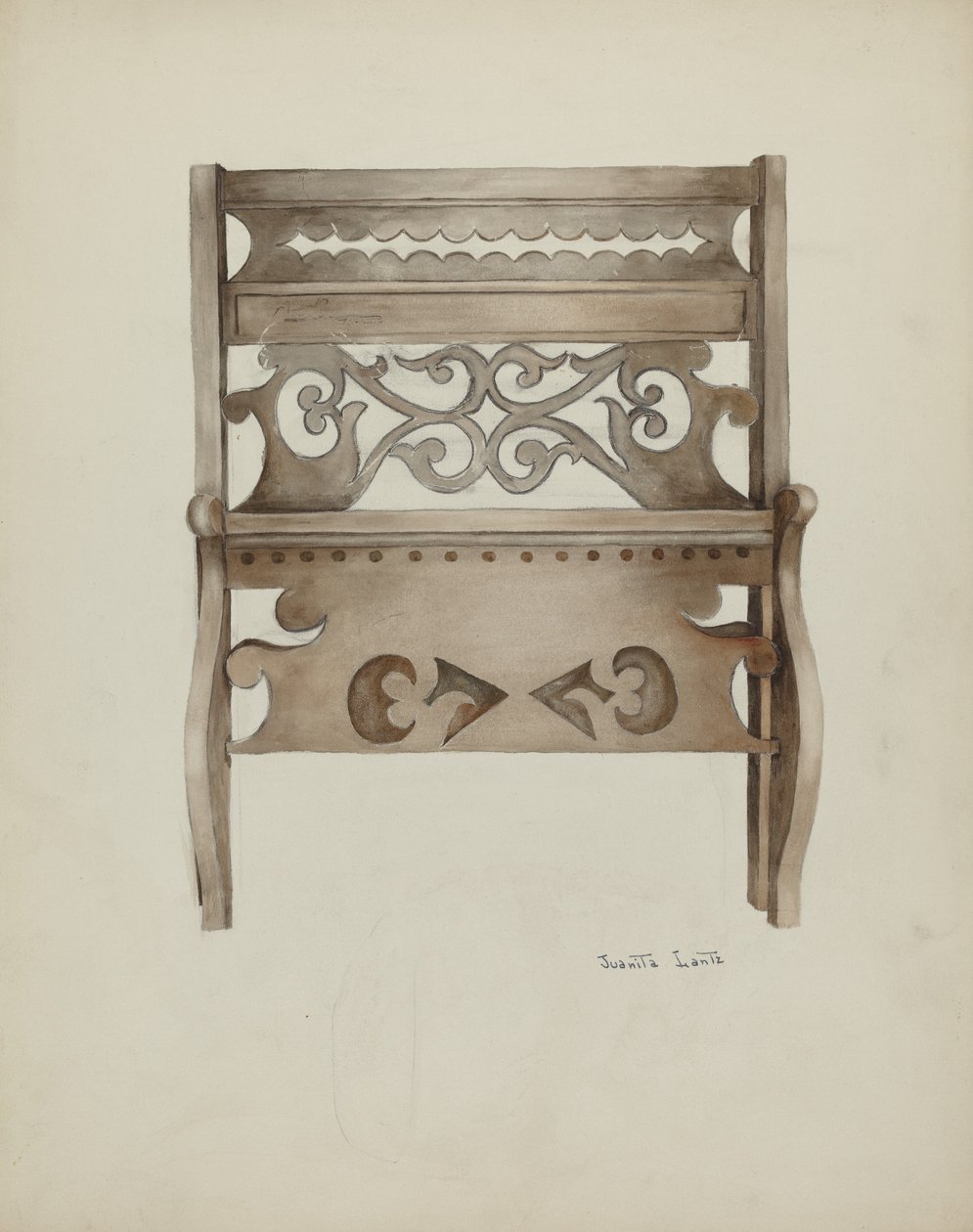 Cama de Juanita Lantz