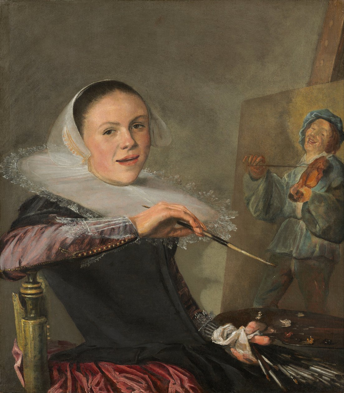 Auto-retrato de Judith Leyster
