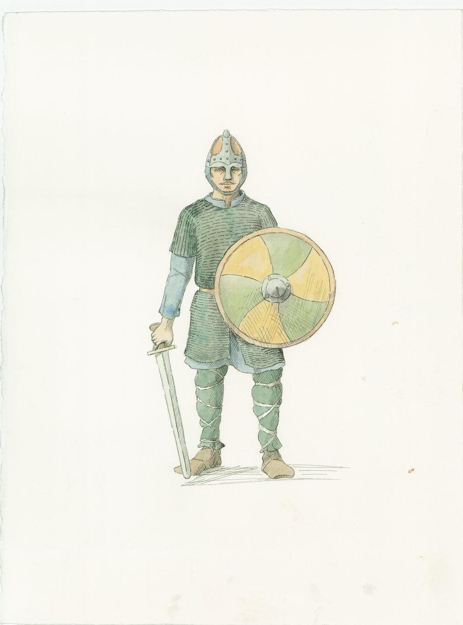 Um fyrdman saxão, c1066 2015. de Judith Dobie