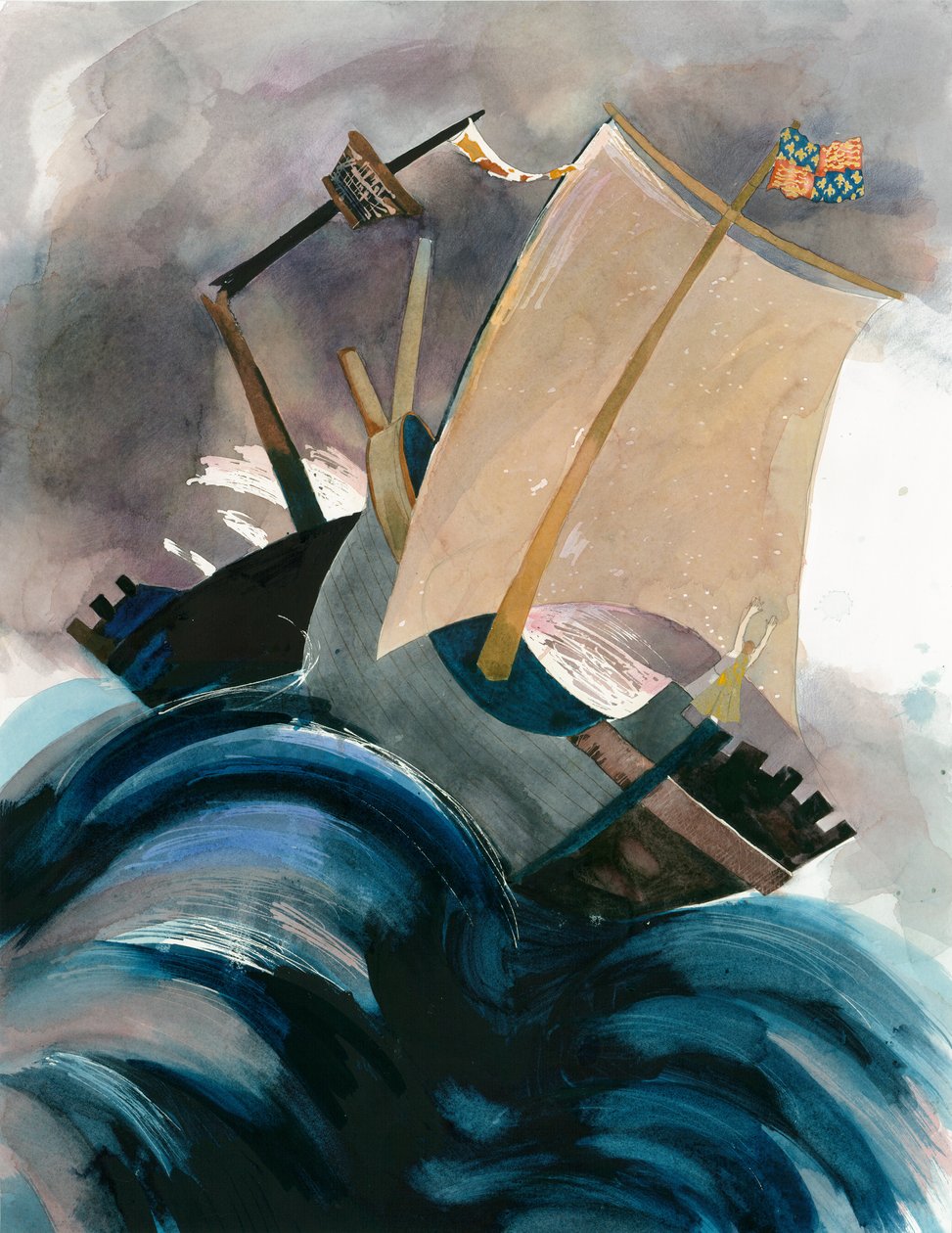 Batalha de Winchelsea, 1350 2010.    de Judith Dobie