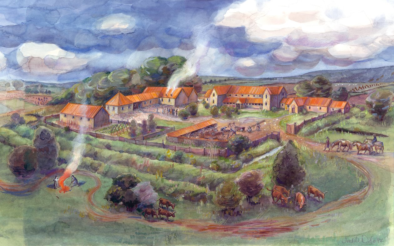 Gargrave Roman Villa, North Yorkshire de Judith Dobie