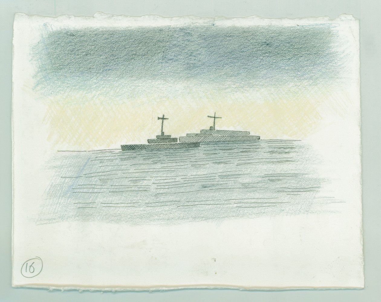 Bombardeio naval alemão de Scarborough, North Yorkshire, 1914 2014. de Judith Dobie