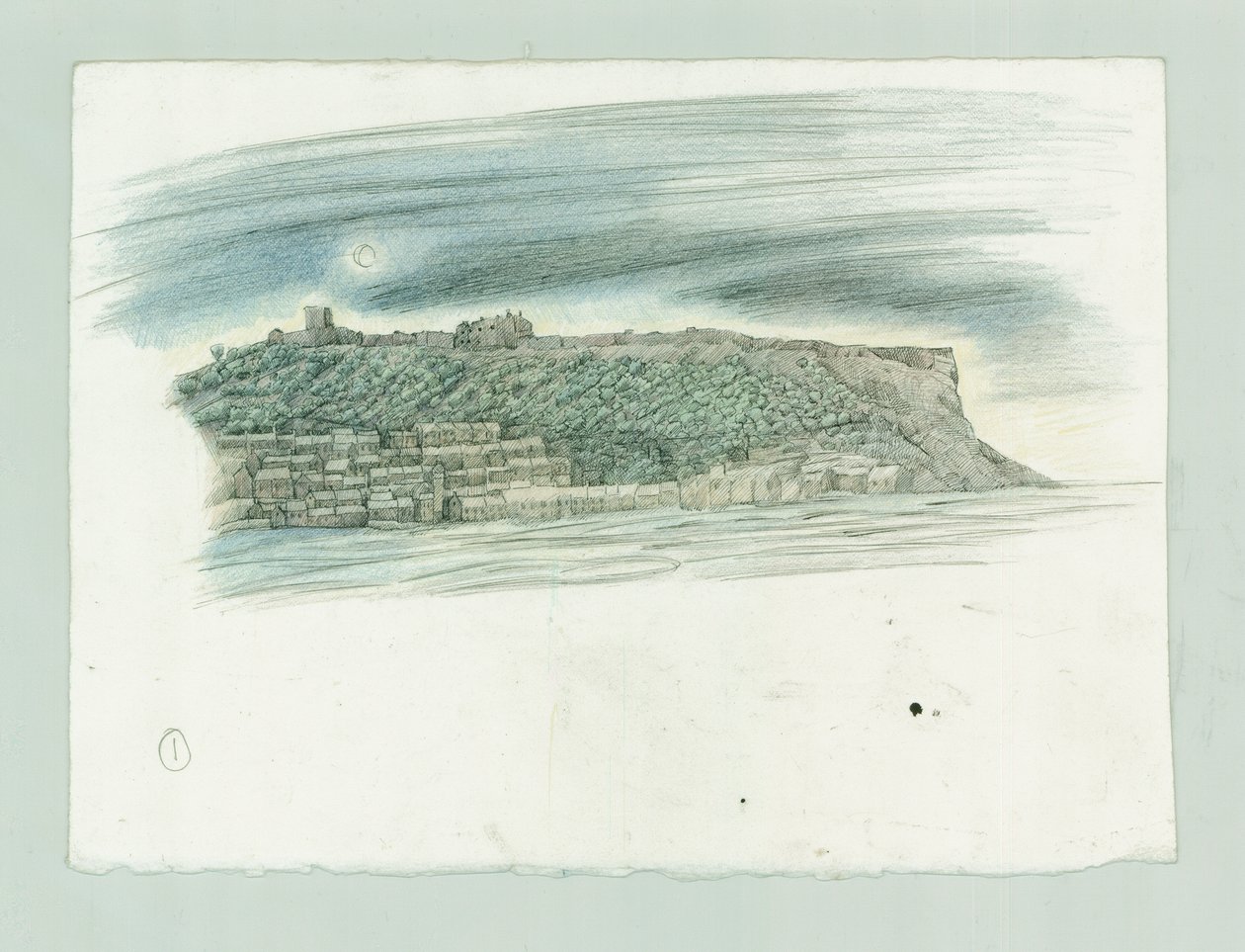 Bombardeio naval alemão de Scarborough, North Yorkshire, 1914 2014. de Judith Dobie