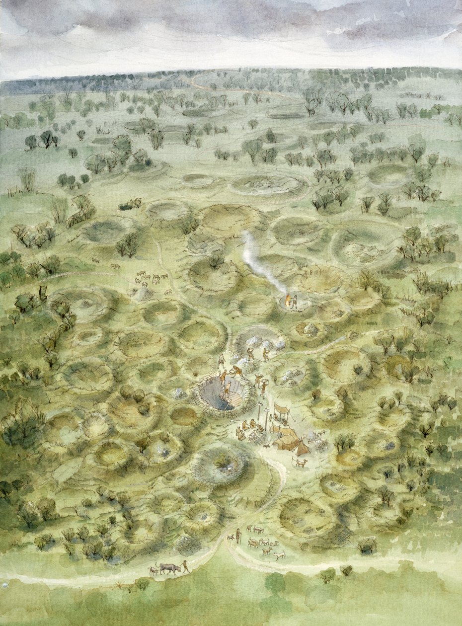 Sepulturas de Grimes c.2000 a.C. de Judith Dobie