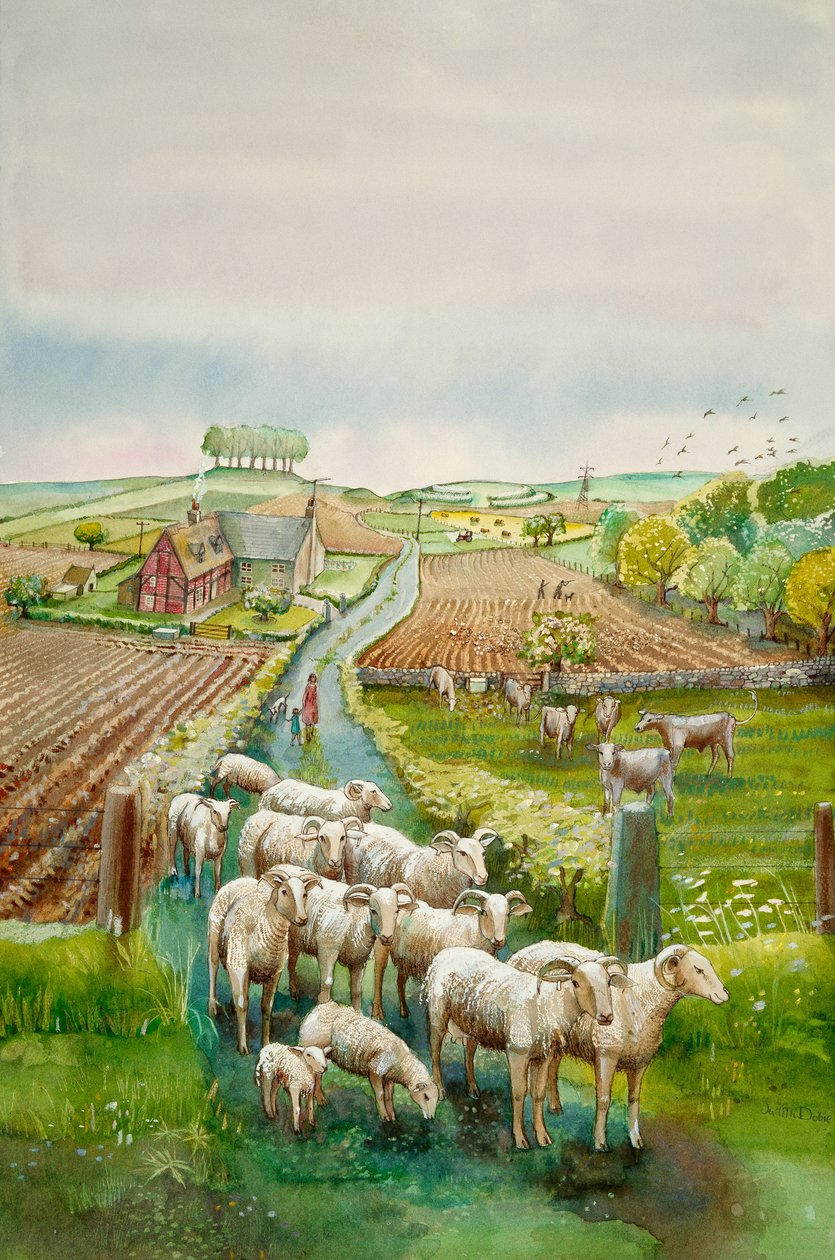 Paisagem rural, c2010 de Judith Dobie