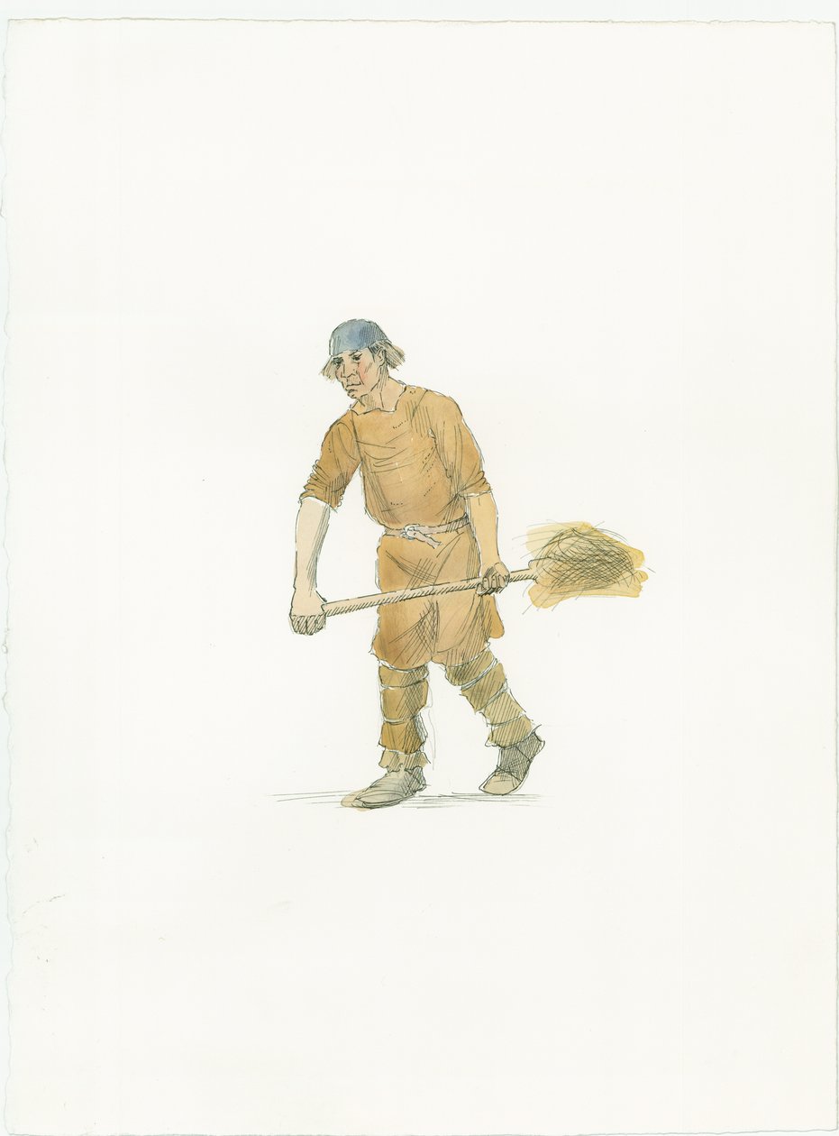 Agricultor saxão, c1066 2015. de Judith Dobie