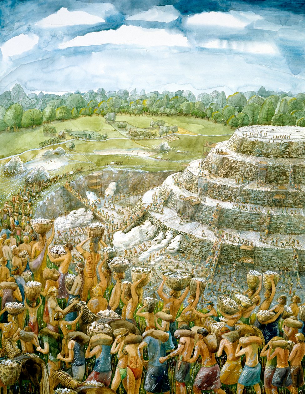 Silbury Hill, c2400BC, c1990-2010 de Judith Dobie