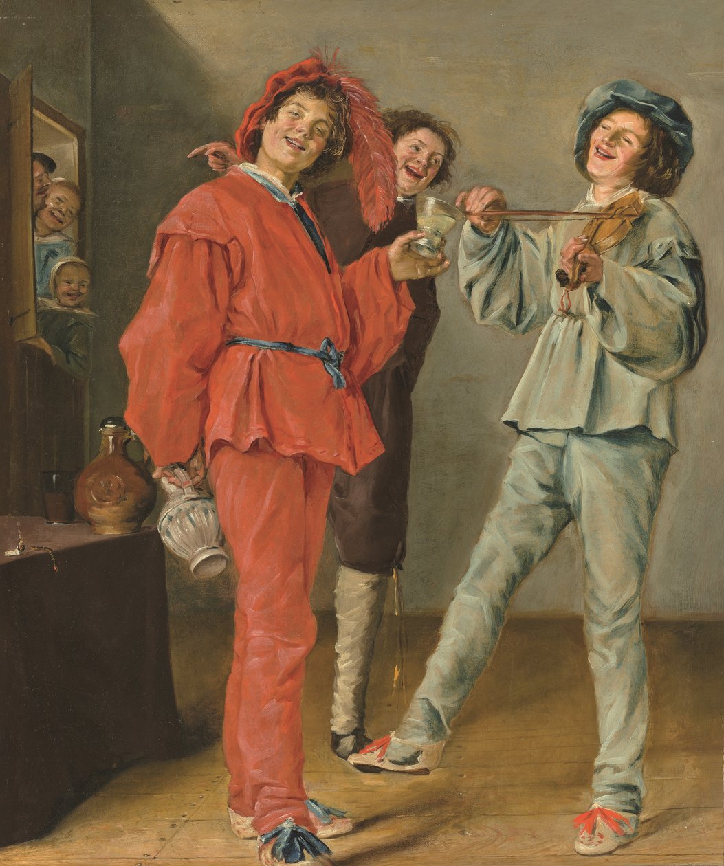 Merry Company (óleo sobre tela) de Judith Leyster
