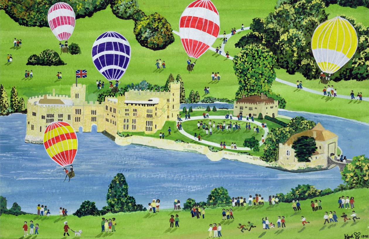 Balonismo no Castelo de Leeds de Judy Joel