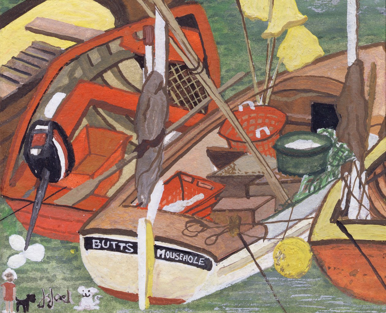 Pontas do Mousehole, 1995 de Judy Joel