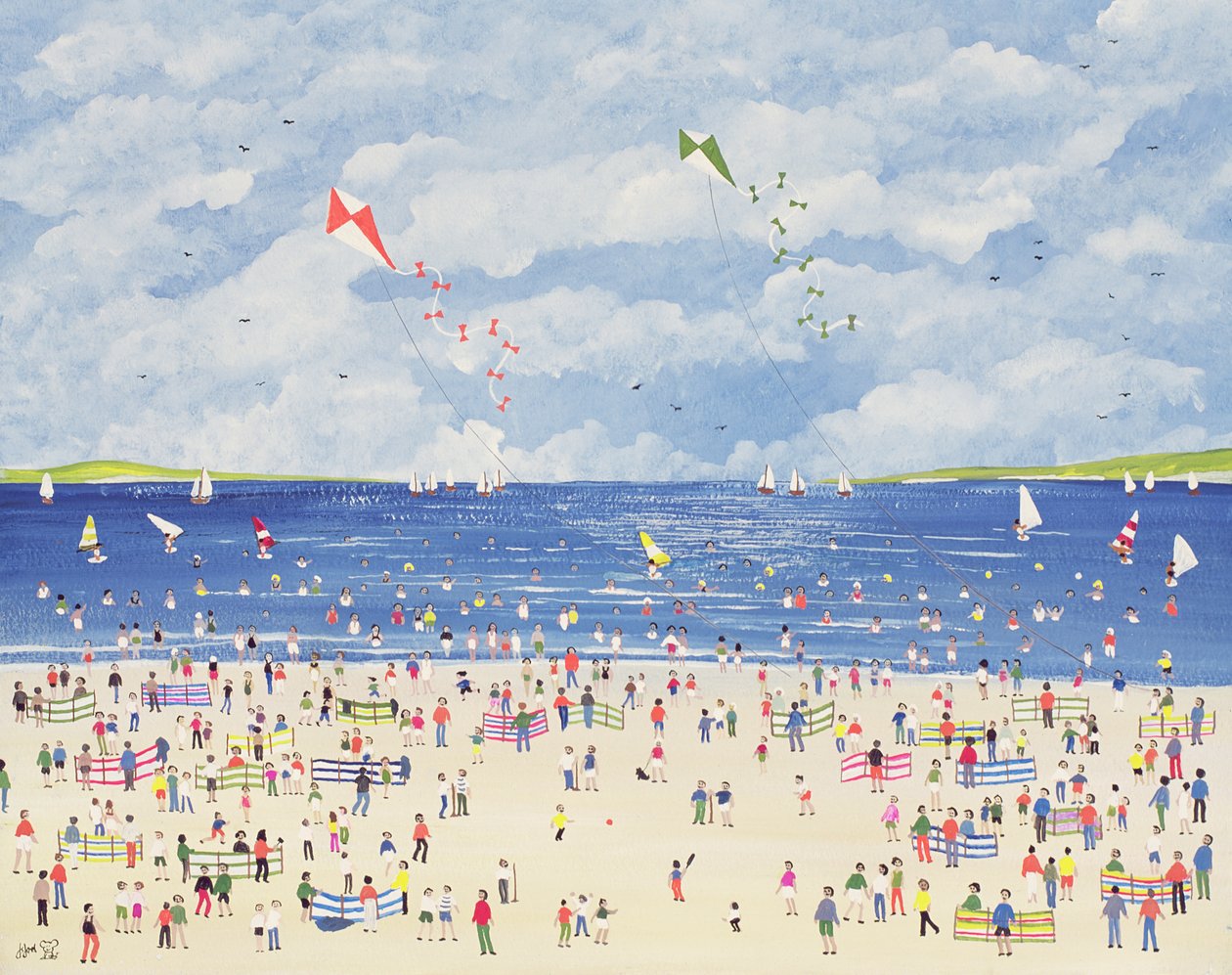 Praia da nuvem de Judy Joel