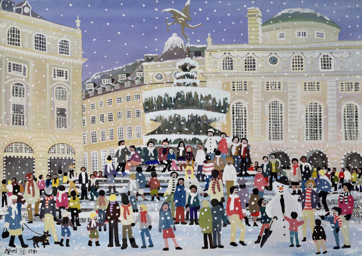 Cena da neve de Piccadilly de Judy Joel