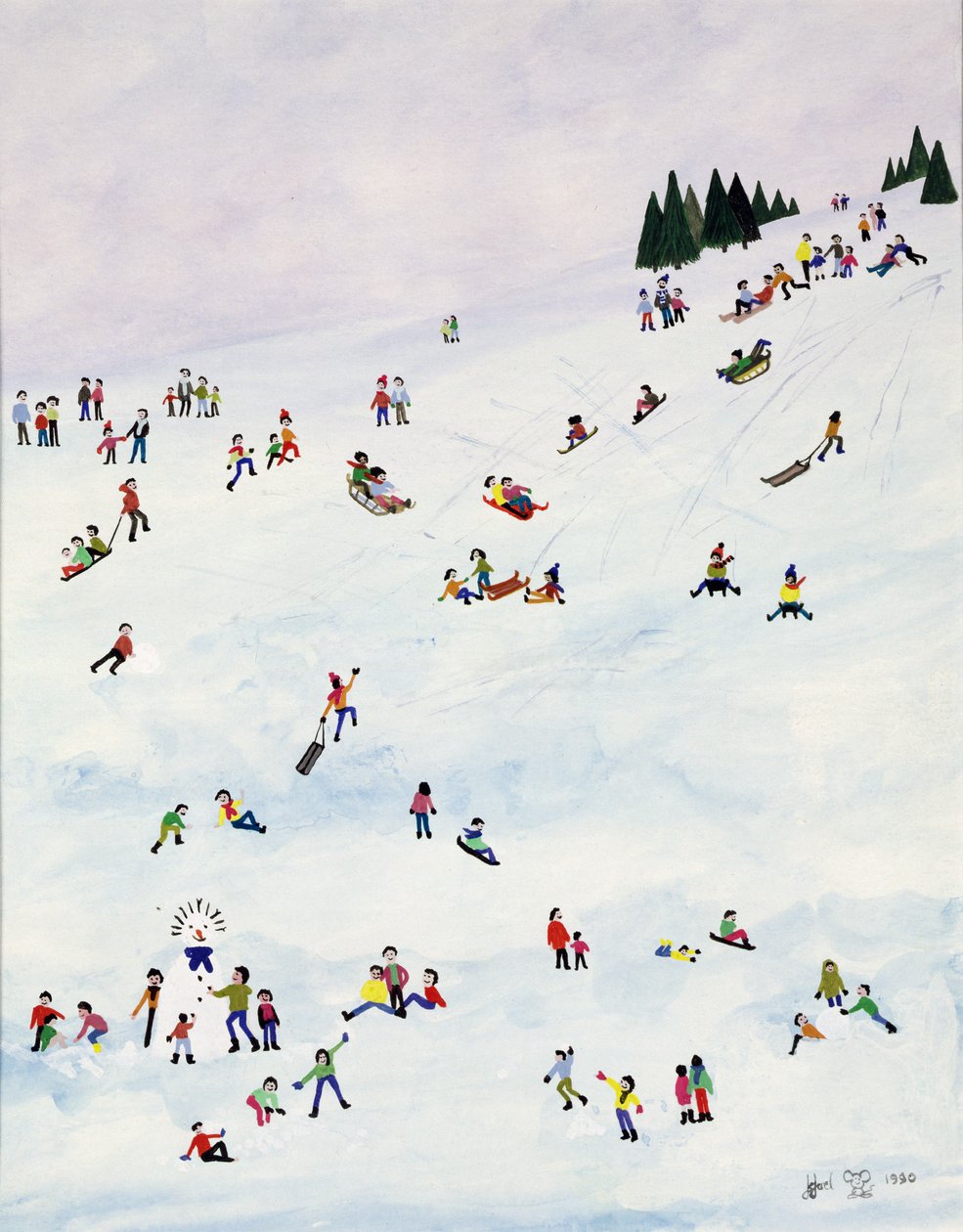 Tobogã ou não ao tobogã, 1990 de Judy Joel