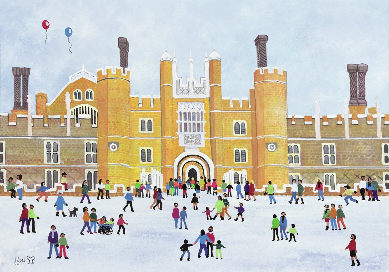 Hampton Court Front, 1991 de Judy Joel