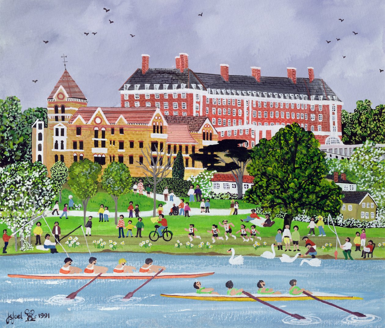 A Estrela e Casa da Jarreteira, Richmond-Upon-Thames, 1991 de Judy Joel