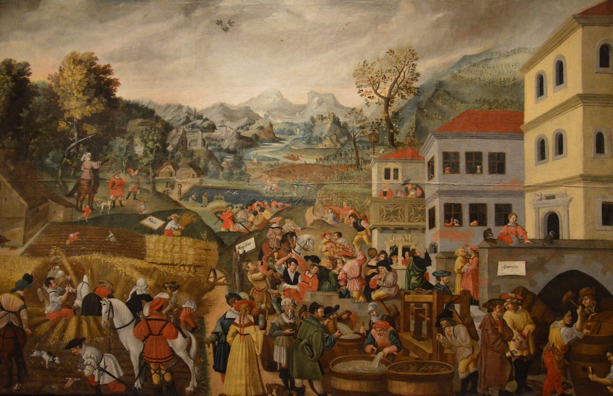 Jörg Breu - Augsburgo - outono de Jörg Breu the Elder