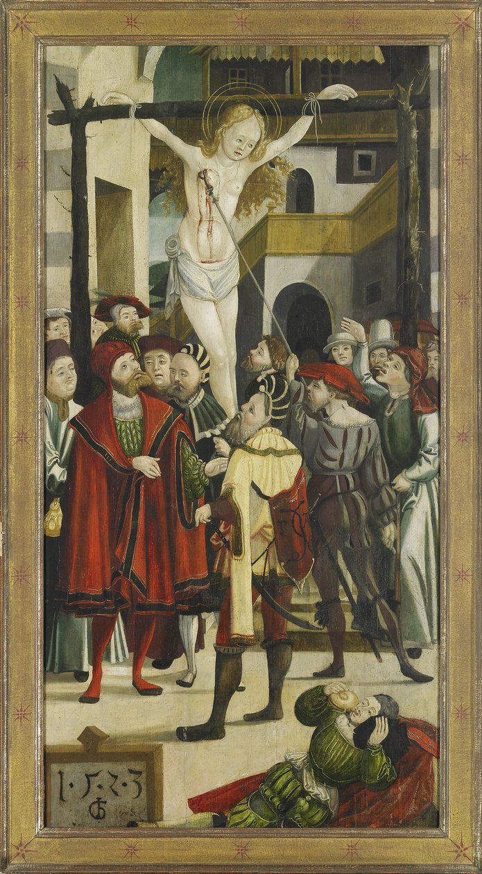 Remoção de mama. Asa do altar de Santa Agatha, 1523 de Jörg Greimold