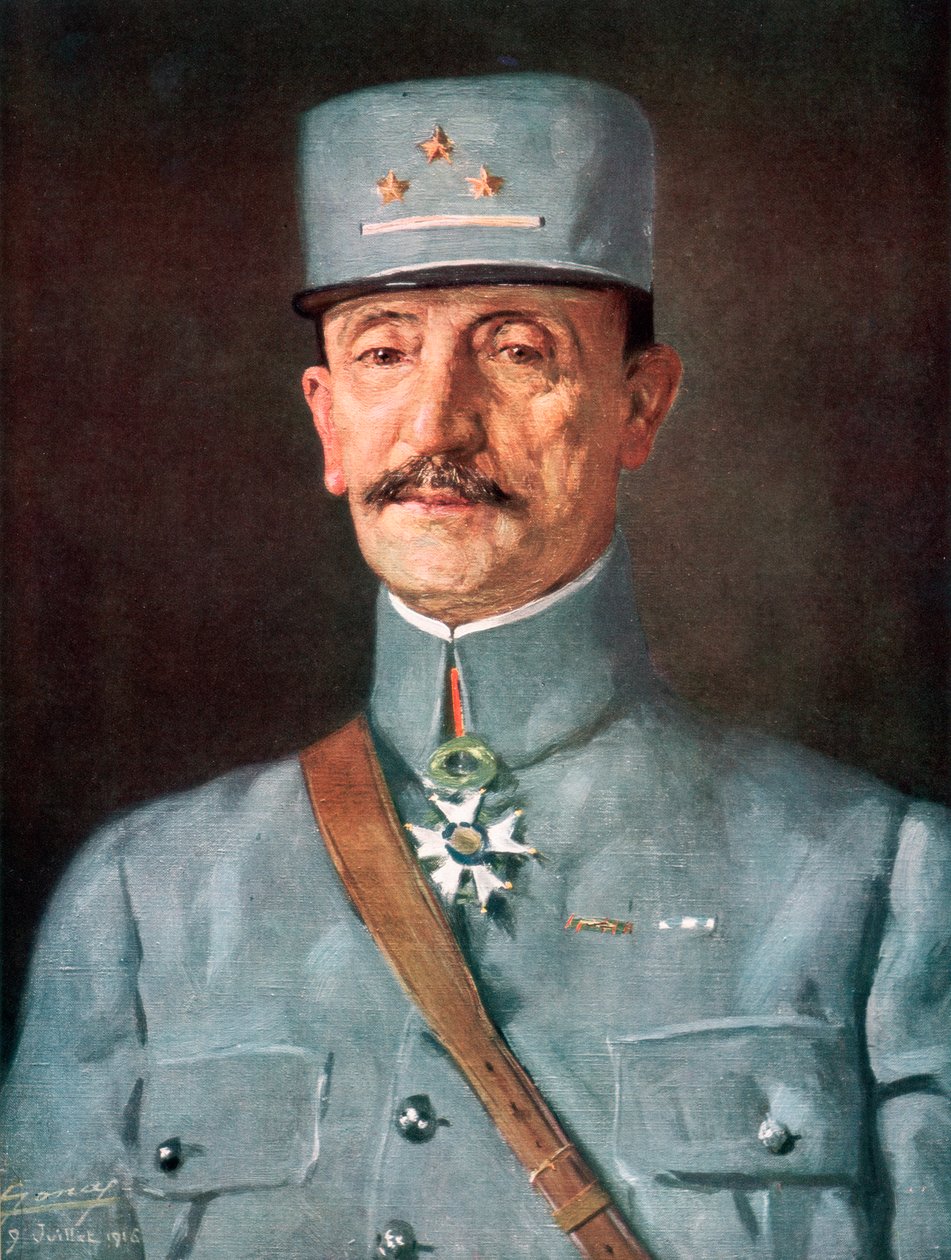 General Mazel, oficial do exército francês durante a Primeira Guerra Mundial, 1916, 1926. de Juilliet