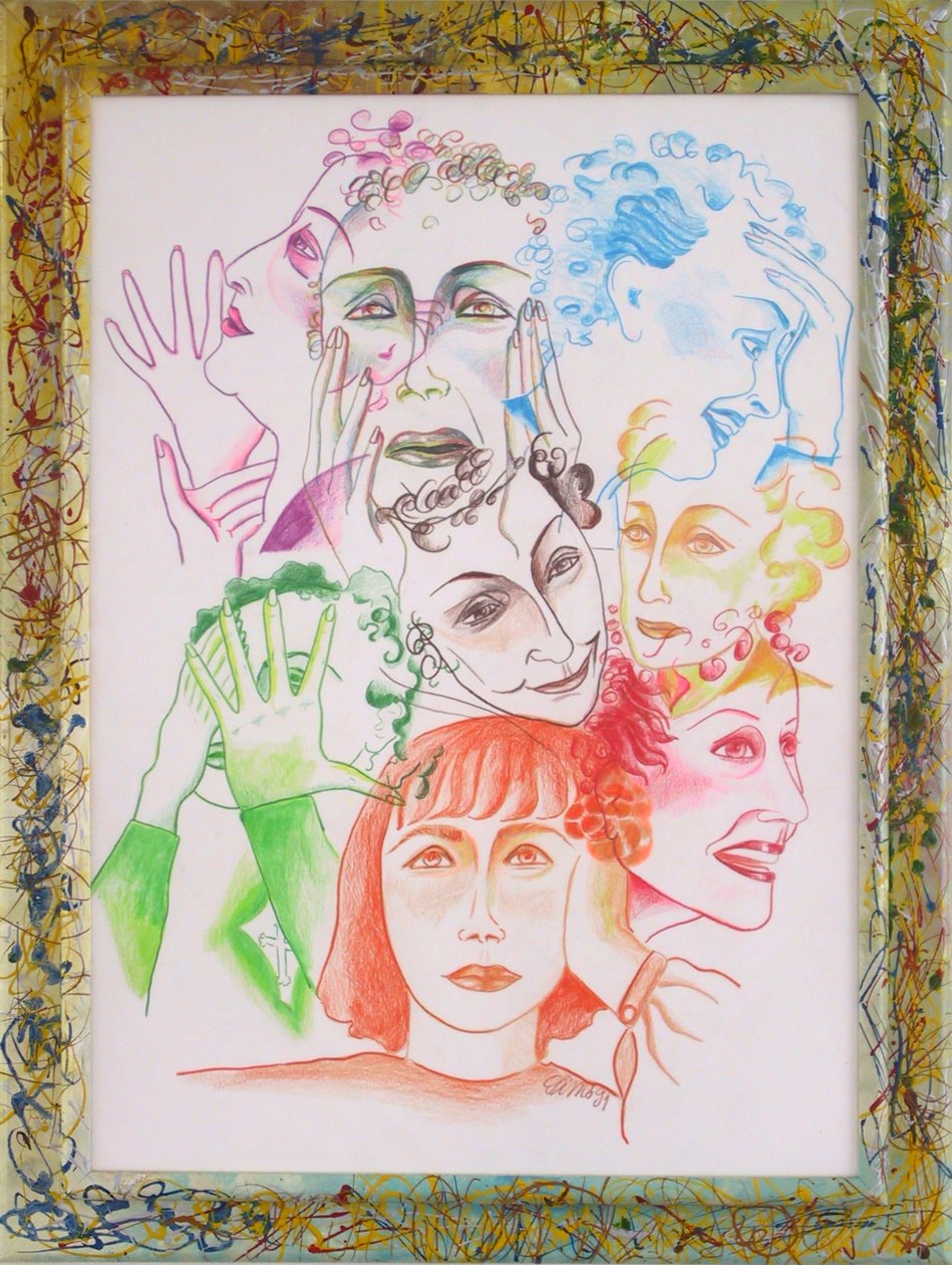 Edith Piaf II -Portrait/Collage- de JuleSimo