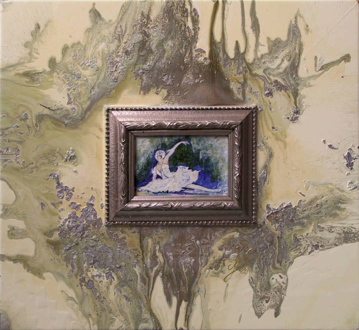 Prima Ballerina II - cisne tingido - (bianca) de JuleSimo