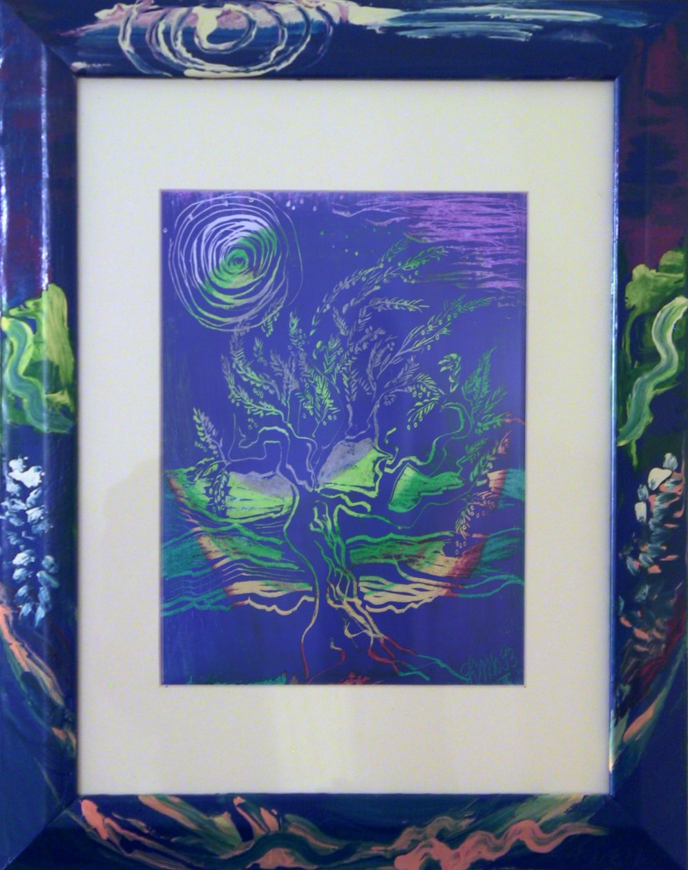 Toscana -Olive Tree in the Moonlight- de JuleSimo