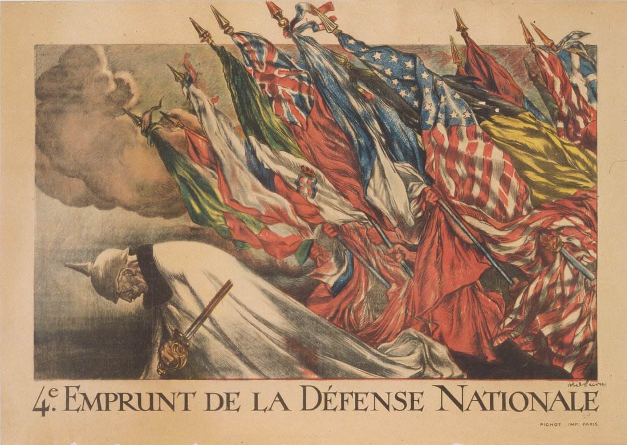 4º Empréstimo para Defesa Nacional, 1918 (ver também 698974) de Jules Abel Faivre
