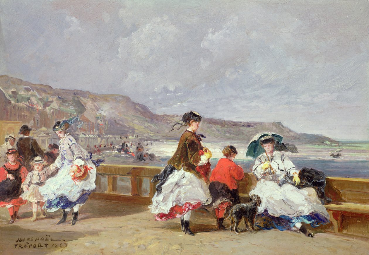 O Treport, 1867 de Jules Achille Noel