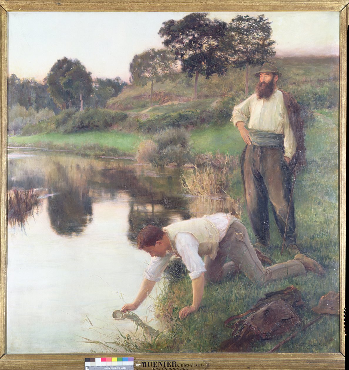 Os vagabundos de Jules Alexis Muenier