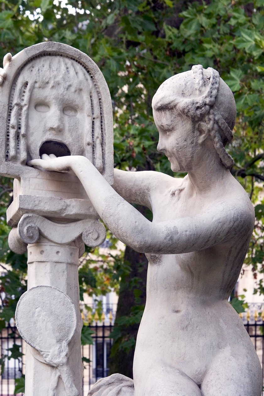La Bocca di Verita (A Boca da Verdade), 1871 de Jules Blanchard