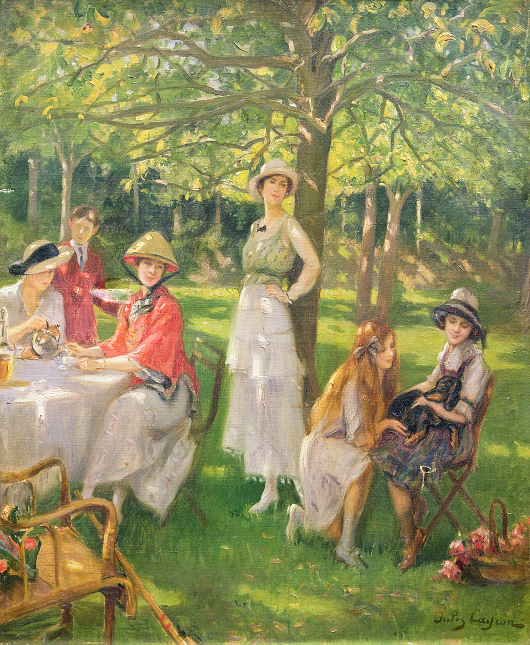O tea party de Jules Cayron