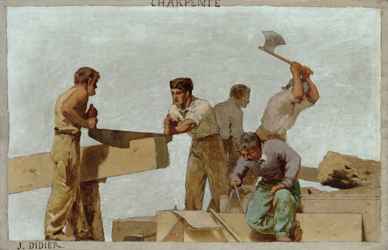 Estrutura de madeira de Jules Didier