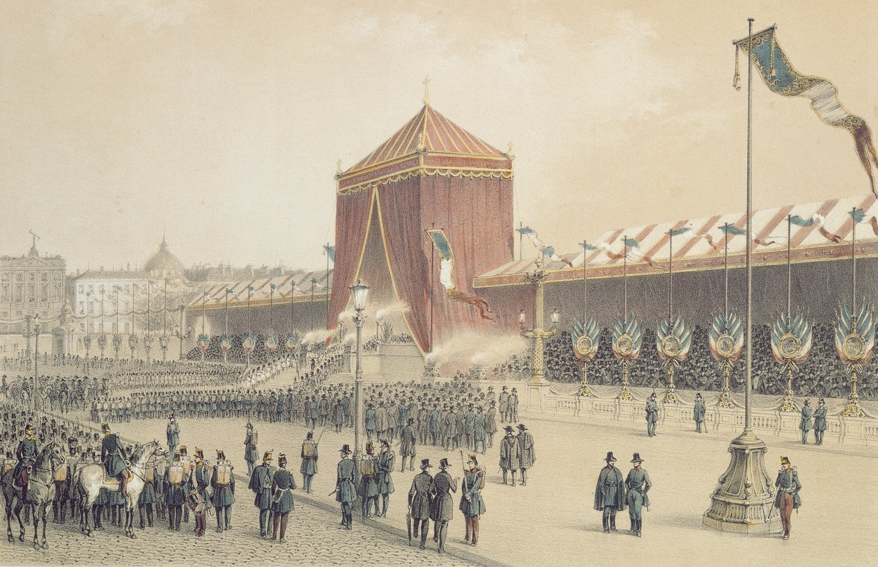 Proclamação da República, 12 de novembro de 1848 de Jules Gaildrau