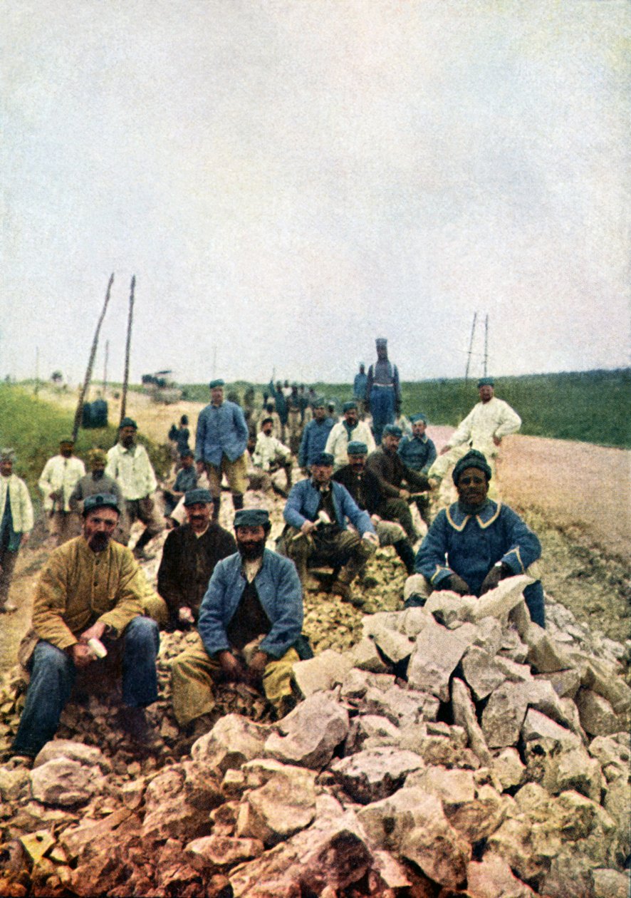 Frente Ocidental, França (autocrômico) de Jules Gervais Courtellemont
