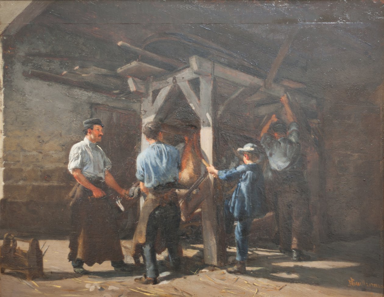 Friedli Forge em Saint-Blaise de Jules Jacques Jacot Guillarmod