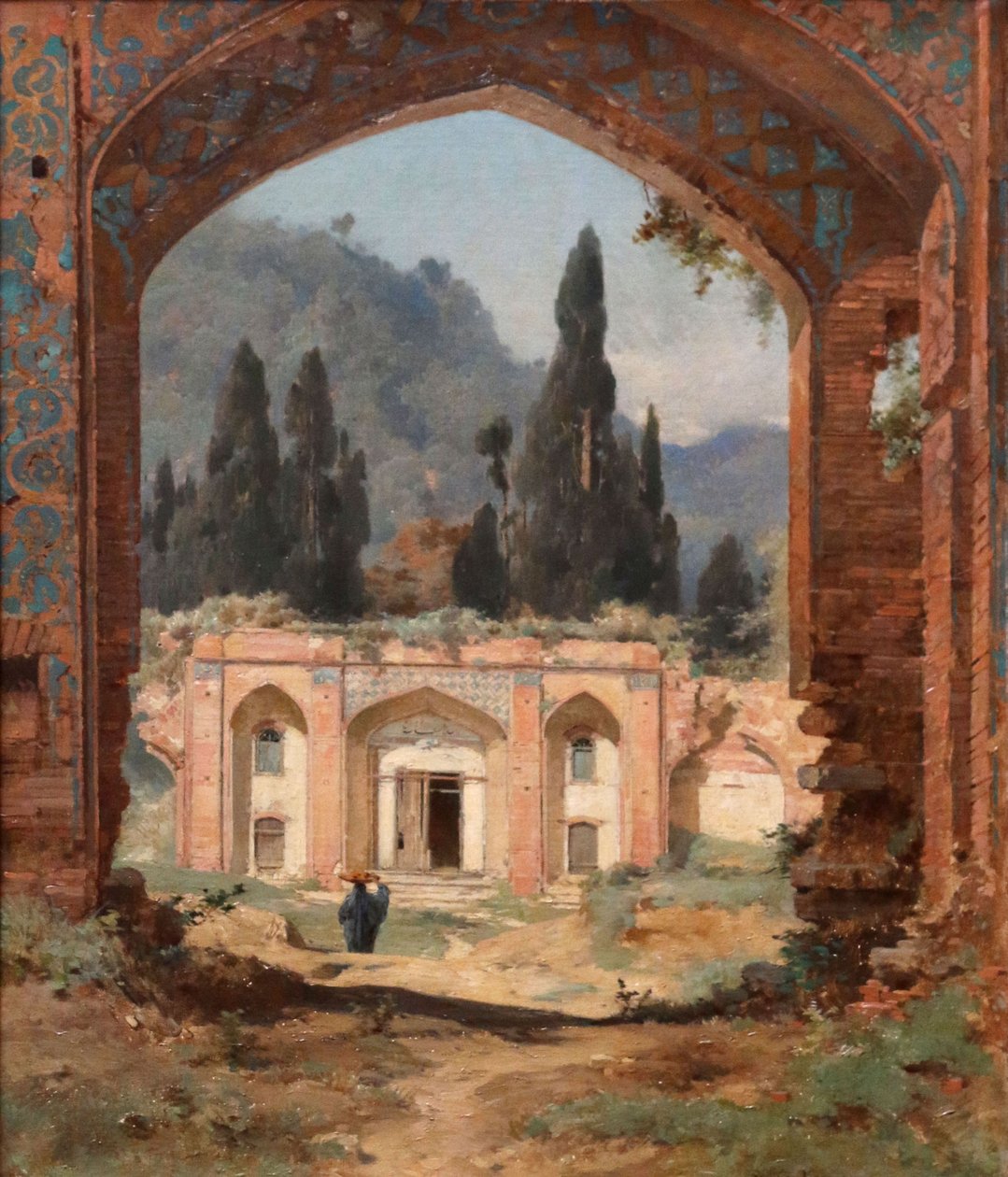 As ruínas do palácio de Achroff de Jules Joseph Augustin Laurens