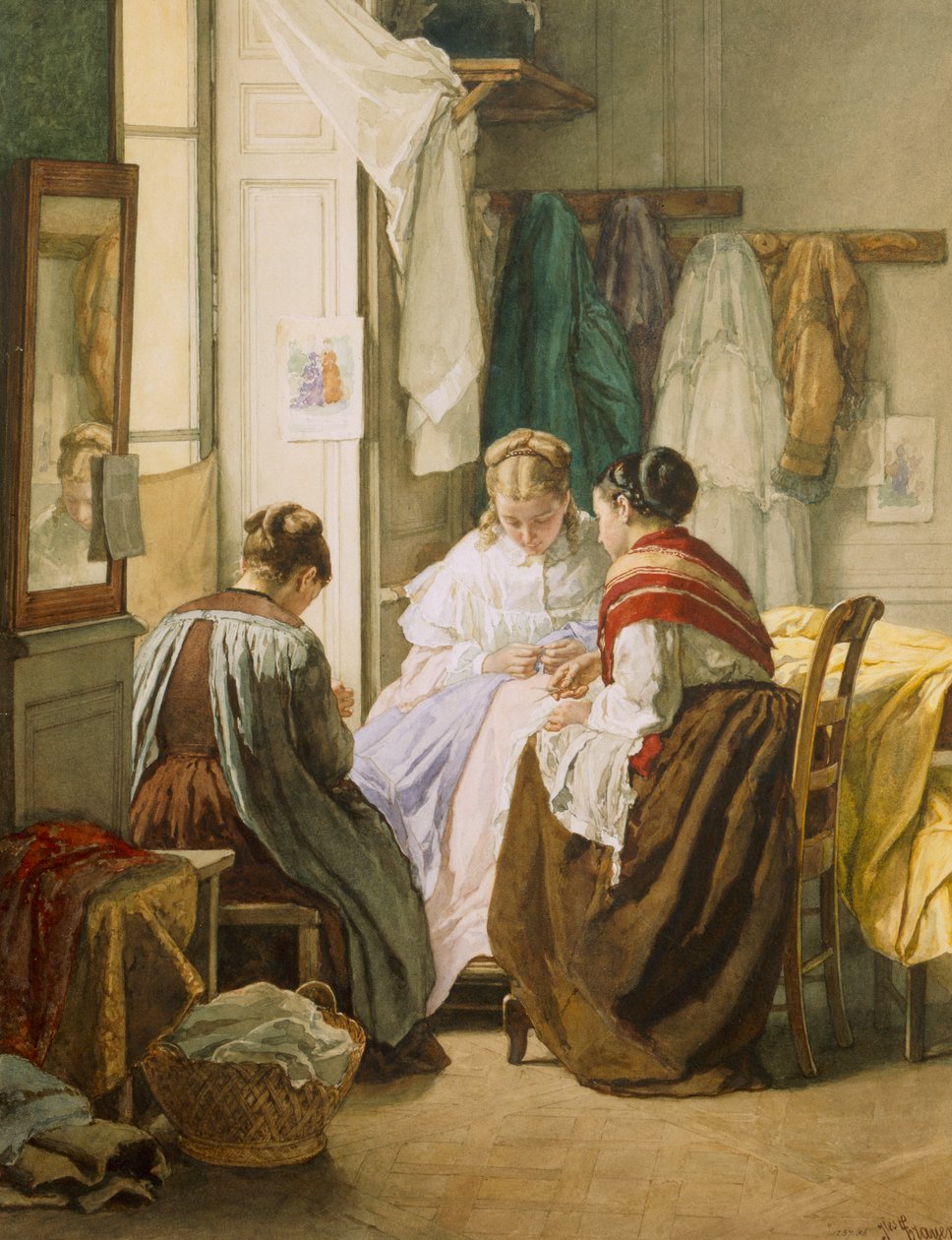 As costureiras de Jules Trayer