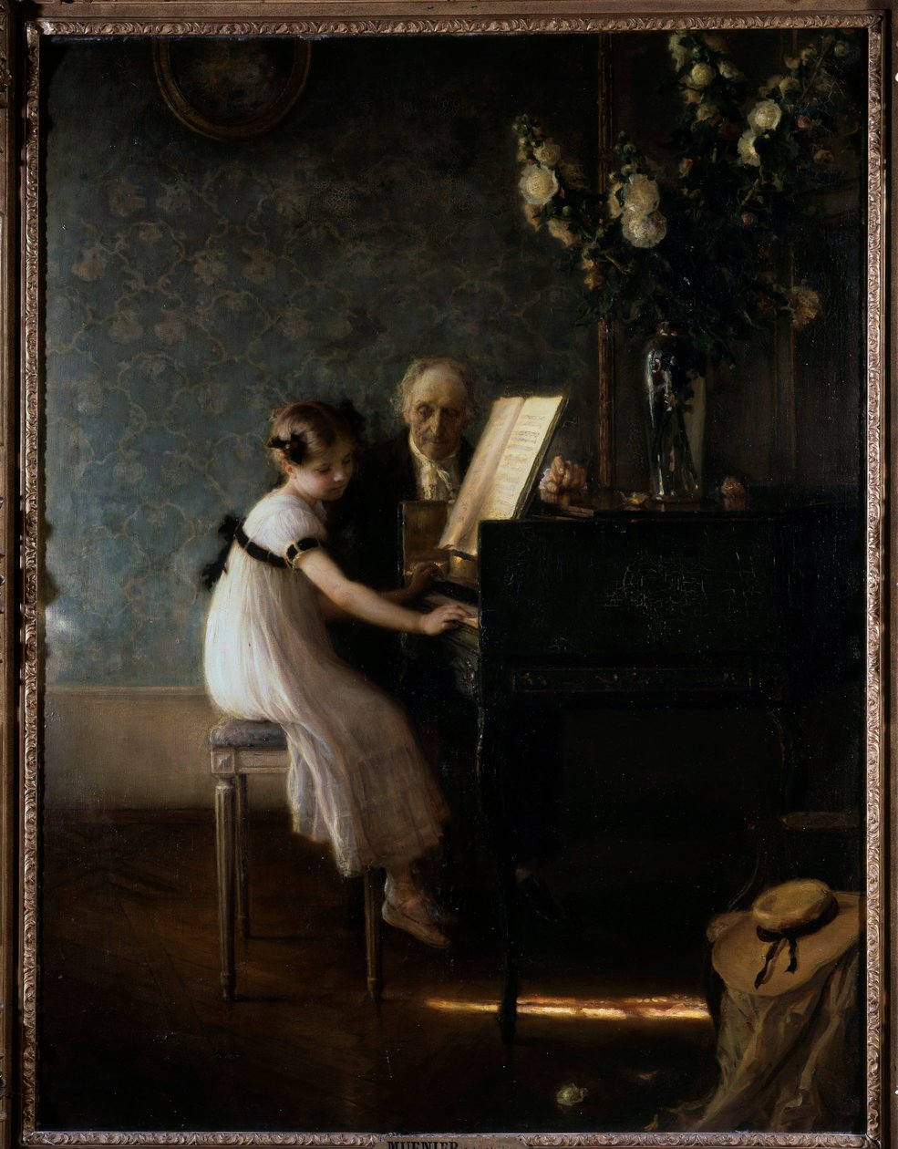O Lecon de Harpsichord de Jules Alexis Meunier
