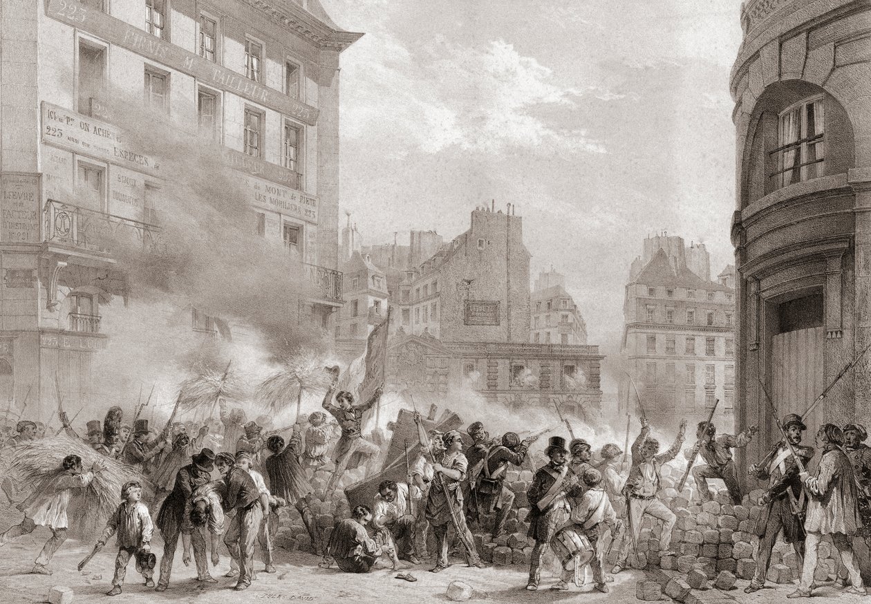 Revolução de 1848, França de Jules (after) David