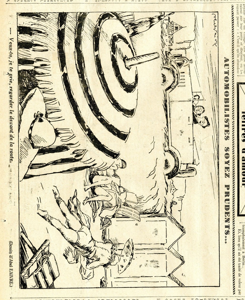 Candide, Satirical em N & B de Jules Abel Faivre