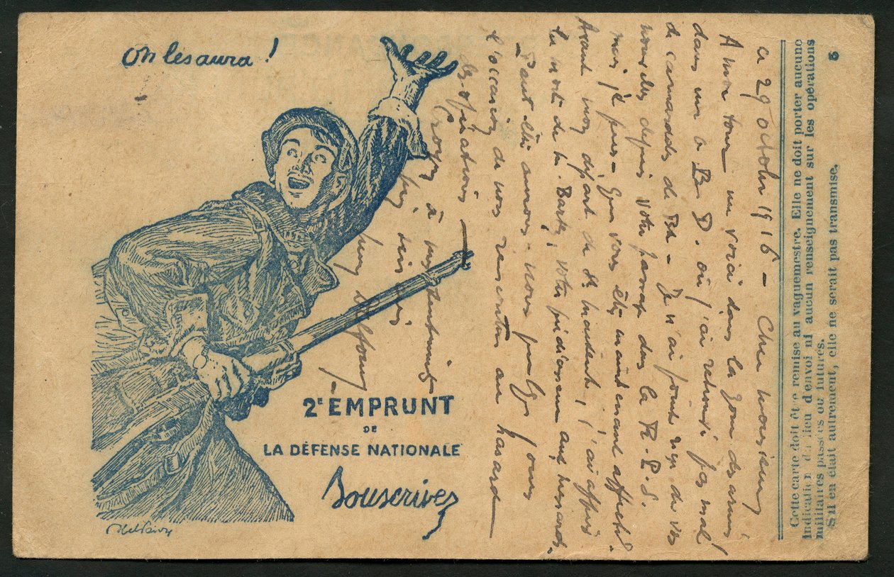 Cartão Postal de Jules Abel Faivre