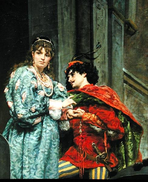 Noite em Veneza, 1875 (detalhe ver 164360) de Jules Arsene Garnier