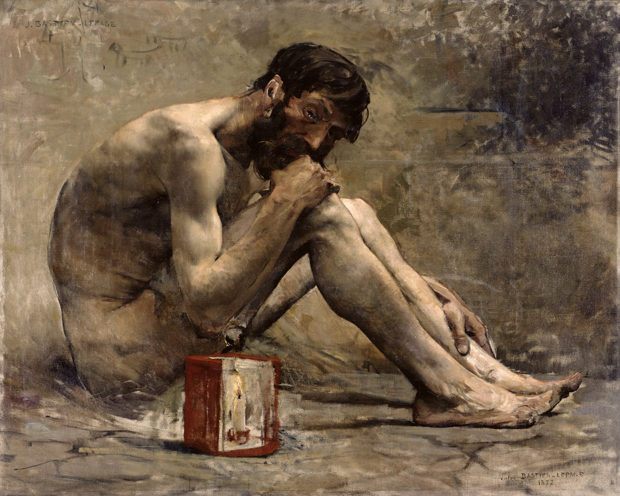 Diógenes, 1905 de Jules Bastien Lepage