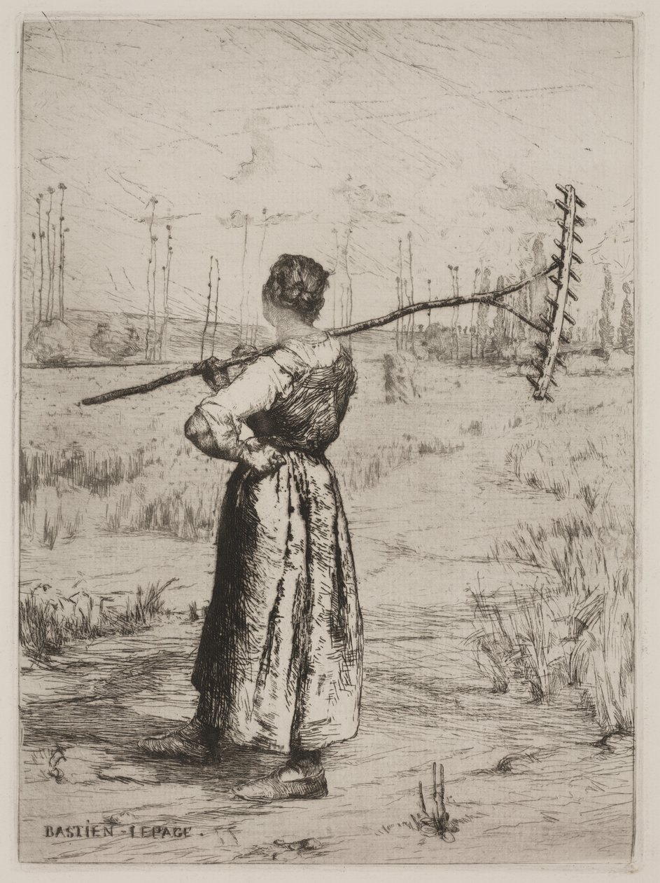 Retorno dos Campos (Retour des Champs) de Jules Bastien Lepage
