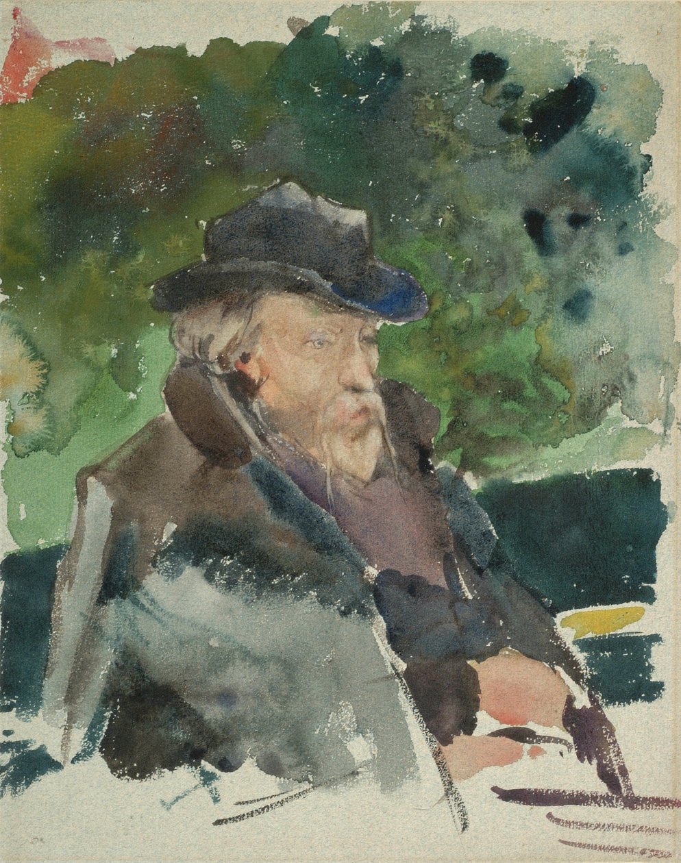 Esboço de Burne-Jones de Jules Bastien Lepage