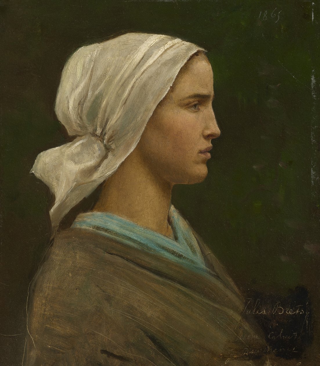 Jeanne Calvet, 1865 de Jules Breton
