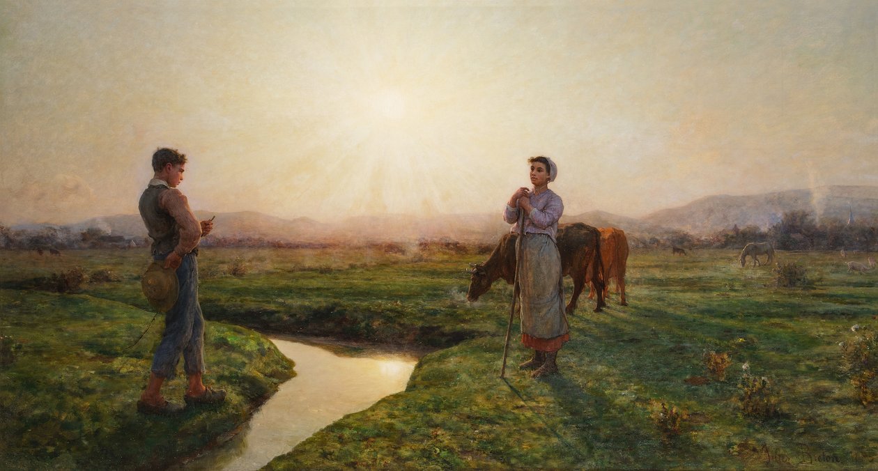 O Matutino de Jules Breton