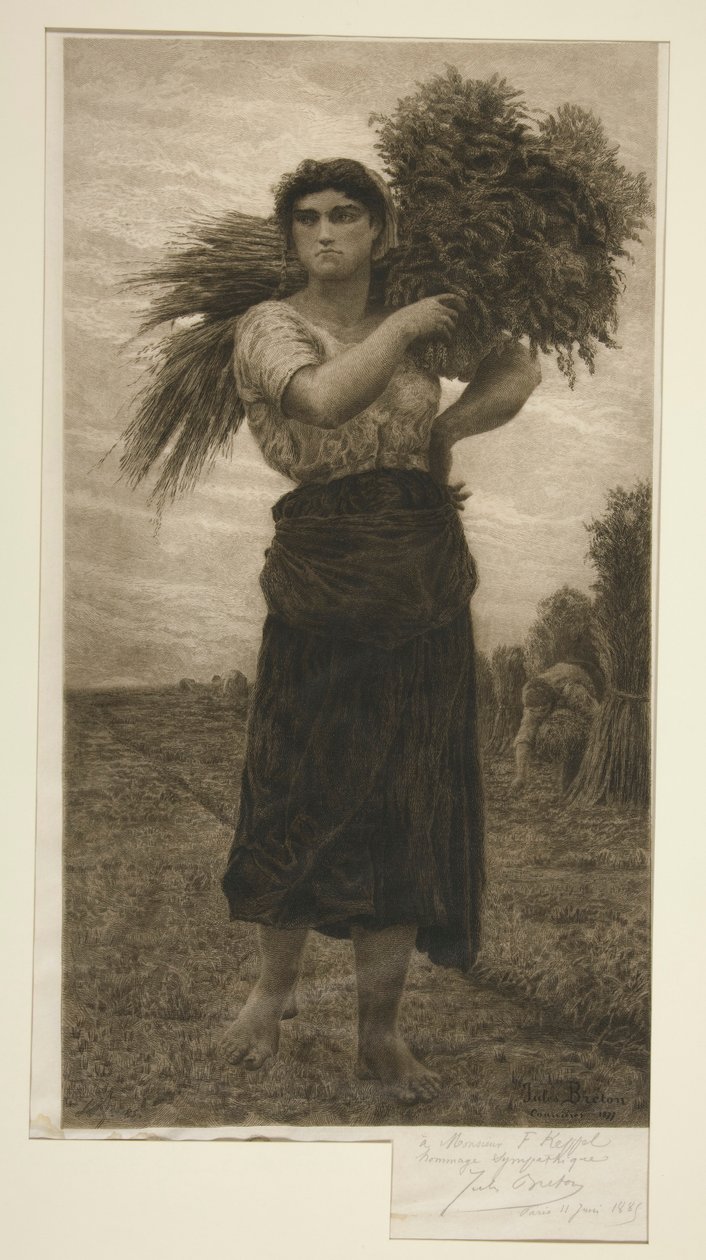 Camponesa de Jules Breton