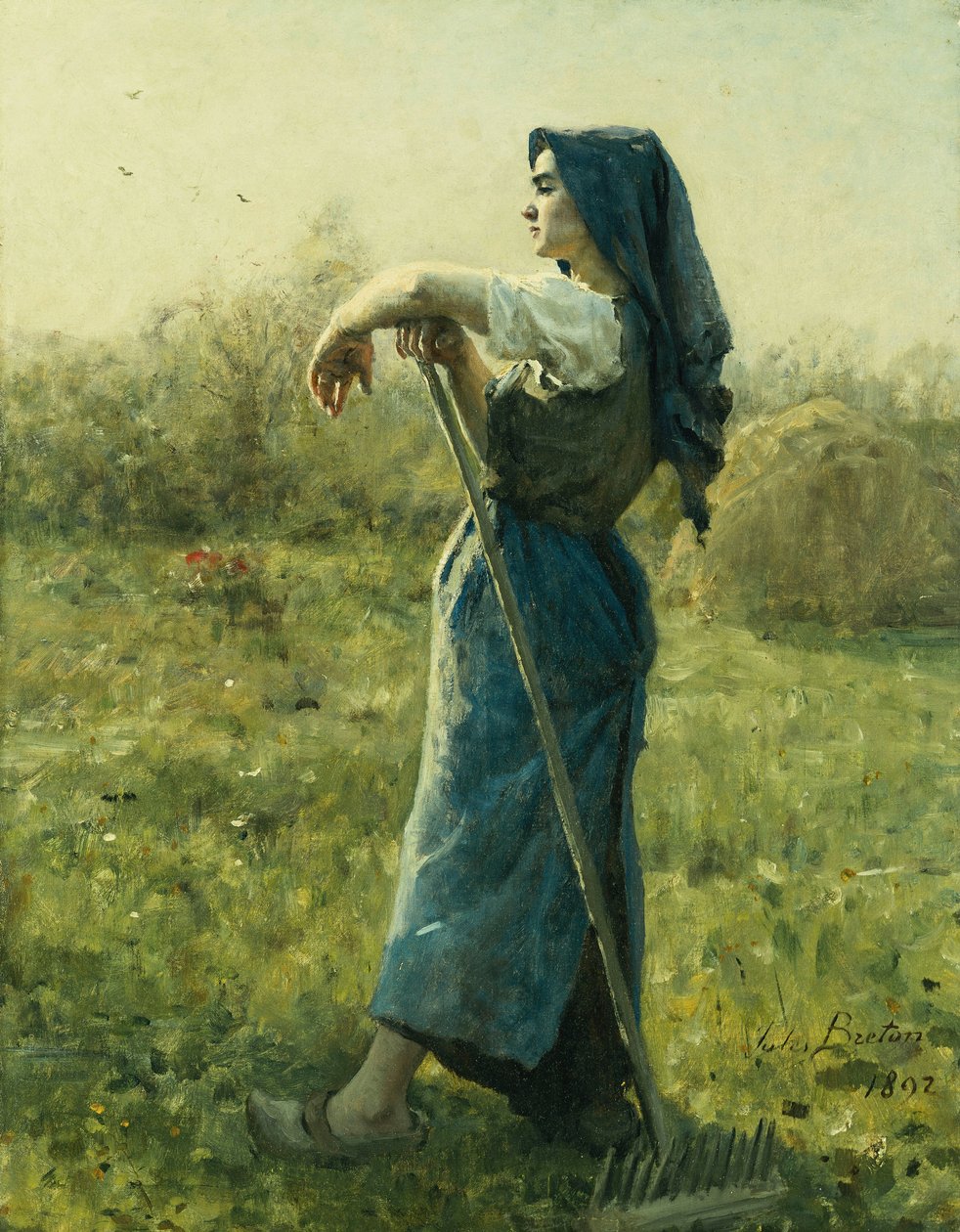 The Harvester, 1892 de Jules Breton