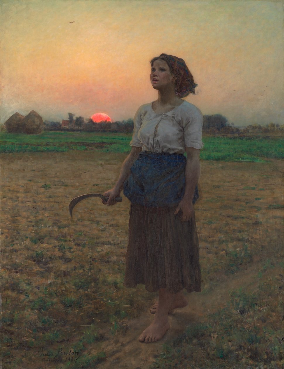 A canção da cotovia de Jules Breton