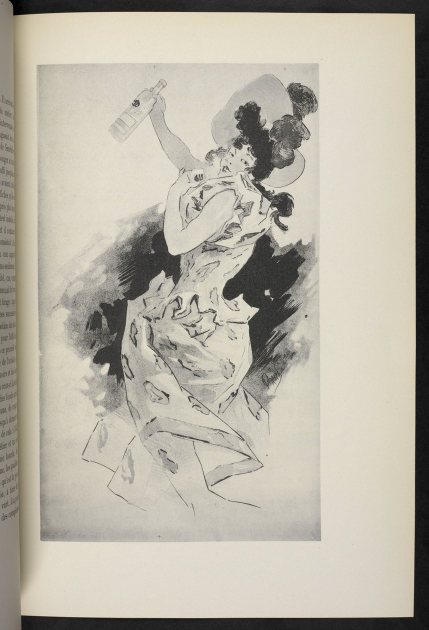 Uma bailarina. Jules Chéret. Paris: Maurice Le Garrec de Jules Cheret